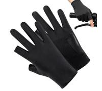 Genérico Sun Protection Gloves - Touchscreen Ice Silk Sweat Wicking Summer Mittens | Longlasting Sun Gloves Women for Summer Cycling Motorcycle Mountain Bike Riding Road Bicycle Fitness
