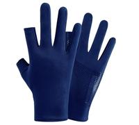 Genérico Sun Protection Gloves - Touchscreen Ice Silk Sweat Wicking Summer Mittens | Longlasting Sun Gloves Women for Summer Cycling Motorcycle Mountain Bike Riding Road Bicycle Fitness