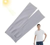Genérico Sun Protection Sleeves - Velvet 37cm Elastic UV Arm Covers | Breathable Cooling Sunburn Protector Sleeves | Sports Outdoor Arm Sleeve For Men Women Youth Daily Use