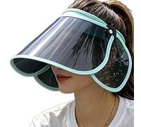 Genérico Sun Shield for Face - Adjustable Breathable Headwear | Face Sun Shield,for Outdoor Work Bicycle Sports Golf Driving Beach Rain Women Men