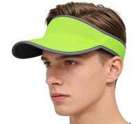 Genérico Sun Visor Hat - Mesh Sun Cap for Sports | Tennis Visor Cap | Adjustable Sports Hat, Breathable Mesh Fabric, Suitable for Running Tennis Golf