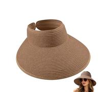 Genérico Sun Visor Hat - UPF 80+ Foldable Wide Brim Beach Hat For Women