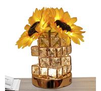Generico Sunflower Lamp, Nightstand Light, Touch Control Table Lighting Device, Rechargeable and Design, Premium Quality Portable Compact Ideal for Desk, Bedside, Bedroom