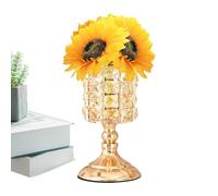 Genérico Sunflower Night Light - Wireless LED Glass Flower Lamp, 3-Tone Touch Control Romantic Tabletop And Desk Lighting, Portable Home Decor | Nightlight For Bedroom Patio Kitchen Yard Nightstand