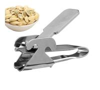 Genérico Sunflower Sheller- Stainless Steel Pumpkin Opener | Nut Cracker | Walnut pistachioo peanutt Shell Remover Clip | Handheld Kitchen Nut Peeling Gadget For Sunflower Seeds Use