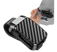 Genérico Sunglass Clip For Car Visor - ABS 7x3.5x3.8cm | Multi-Functional Automotive Organizer | Sunglass Holder For Money Cards Keys | Travel Driving Dad Father's Day Birthday Family Road Trip