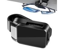 Genérico Sunglass Holder Car - ABS 7x3.5x3.8cm | Car Sunglasses Clip, Vehicle Sun Visor Glasses Holder, Stable Auto Eyewear Clip Organizer, Universal Cars Accessory For SUV | Driving Comfort