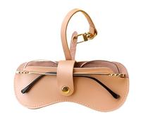 Genérico Sunglasses Bag - Pliable Envelope, Texture Folder, Padded Skin | Clasp Closure Hardware Arrangement For Beach, Pool, Hiking, Driving, Skiing, Vacation, Commute, Office, Car, Vehicle, Console
