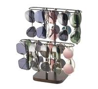 Genérico Sunglasses Holder - Porta Occhiali Espositore - Portaocchiali Da Sole - Porta Occhiali Da Tavolo - Espositore Portaoggetti Per Sole, In Metallo, Scrivania, Organizzazione Ufficio