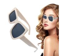 Genérico Sunglasses Women - Fashion Irregular Eyewear, UV Protection Lens, Sun Shade Accessories, Driving Hiking Beach Wear, Versatile Usage Scenarios, Outdoor Activity Gear, Trendy Eye Guard