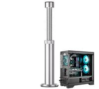 Genérico Support de Carte - ARGB d'Aluminium | Boîtier Magnétique Synchronisé | Support Anti-Flexion pour GPU, Fixation Verticale Réglable, pour PC Avec Vue Sur l'Océan