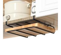 Genérico Support de Planche à Découper pour Porte d’Armoire - Rangement Cuisine | Organisateur Planche à Découper | Support Multifonction Sous-Armoire | Étagère Gain de Place pour Cuisine, Maison