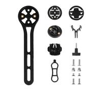 Genérico Support Guidon Vélo - 5,59 Inches Support Ordinateur Vélo | Fixation Accessoires Stables - Nylon Léger Montage Facile pour Odomètre GPS Caméra Éclairage en Ville et Tout Terrain