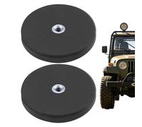 Genérico Supporti Per Con Montaggio Sul Cofano - 2 Pezzi Con Base Magnetica, Supporti Di Montaggio Con Filettatura Interna Per A LED,Per Veicolo Camion SUV Roulotte Rimorchio Trattore