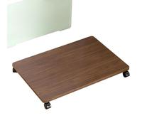 Genérico Supporto Stampante con Ruote - Carrello Sotto Scrivania 45x30cm, Portata 35kg | Base Mobile per PC Tower Case, Organizzatore Ufficio Studio