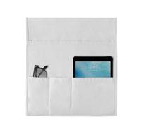 Genérico Supporto Telecomando Divano - Organizer Bracciolo in Tela Antiscivolo con 5 Tasche, Organizzatore Divano Reclinabile, Tasca per Telecomando TV | Accessorio Divanos per Salotto Soggiorno Casa