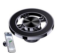 Genérico Supporto Telefono Auto, Porta Cellulare Magnetico Pieghevole con 360°Braccio Metallico, Supporto Auto per, Magnetico per Laptop Compatibile con