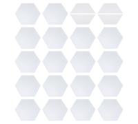 Generico Surfboard Grip Pad, Pack of 20 Surfboard Deck Traction Pads, 6.3x5.51x3.15 Inches, Surfing Equipment, Protective Film, Waterproof Grip Stickers for Longboard, Paddleboard