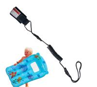 Genérico Surfboard Leash, Floating Wrist Strap, TPU Elastic Cord, Bodyboard Wrist Rope, Ideal for Surf Swim and Water Sports, Adjustable Strap, Comfortable Fit, Versatile Size