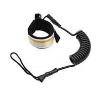 Genérico Surfing Leash - TPU Ajustable Y T Spu Guinzsf De Ajo Susrf para Mesa Dsaa A Su -RF | Las Piernas Al, Correa Ara La Cos Rrea D E 6 Mm Garabato, Adecuado Todos