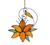 Genérico SurrCatcher - Calcomanías de la Ventana | Coste de Ventana | navideños | Decoración Floral de Flores acrílicos | de Colgantes de | Costilería Floral de Flores acrílicos, Colgante