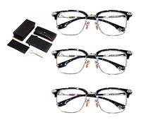 Genérico Surumby Optireaders Pro,Opdgea Opti Readers,Hiilipert Reading Glasses,Vision Pro Glass, Anti-fatigue Smart Adjustment Anti-blue Light Presbyopia Glass (3)