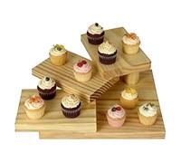 Genérico Sushi Serving Plate - Wooden Tiered Sashimi Plate, Sashimi Wood Display Shelves | Stairs Rack Stand For House Apartment Kitchen Dining Room Restaurant Izakayas Catering Party Gatherings Home