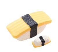 Genérico Sushi Squeaky Dog Toy, Tough Puppy Chew Tool, 2.95x1.18 Inches, Versatile Playtime Design, Interactive Teeth Cleaning Training Aid for Pet, Entertainment, Aggressive, Chewer Use