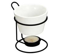 Genérico Sweet Fondue Pot - Mug for Melting Chocolate for Parties | Ceramic Cup with Easy Grip Handle, Butter Cheese Heating Tool, Date Night Accessory, Family Coffee Helper, Christmas