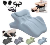 Genérico Sweet Spot Pillow,27° Angle Position Ergonomic Contoured Support Pillow,Multi-Functional Memory Foam Lounger Cushion Back Support,Ideal For Sitting/Lying (Azul, Tamaño)