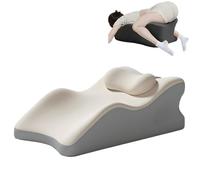 Genérico Sweet Surrender Couples Pillow, Butt Cushion Pillow for Couples Pregnancy, Memory Foam Cushion, Low-Profile Design for Bed, Sofa, or Chair Sitting Comfort (Yellow)