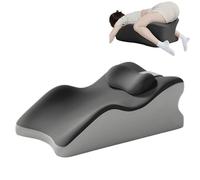 Genérico Sweet Surrender Couples Pillow, Butt Cushion Pillow for Couples Pregnancy, Memory Foam Cushion, Low-Profile Design for Bed, Sofa, or Chair Sitting Comfort (Black)