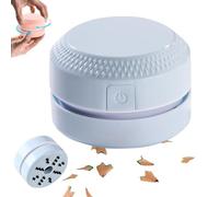 Genérico Swiftvac - Smart Vacuum Cleaner, Swiftvac Robot Vacuum 3 in 1, 360° Rotating Suction for Efficient Cleaning, Handheld with Large Storage, for Desktop shavings Keyboard (Blue)