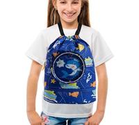 Genérico Swim Bag, Cartoon Bags, Dry Wet Separation, Waterproof Adjustable Drawstring, Beach Bag For Ideal Sport, Swimming, Travel, Fitness, Swimmers Use, 14.2 X 9.8 X 5.1inch