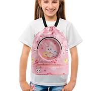 Genérico Swim Bag, Cartoon Bags, Dry Wet Separation, Waterproof Adjustable Drawstring, Beach Bag For Ideal Sport, Swimming, Travel, Fitness, Swimmers Use, 14.2 X 9.8 X 5.1inch