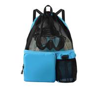 Genérico Swim Bag - Large Portable Swimming Gear | Practical Waterproof Mesh Swim Bag For Swimming Fitness Exercise Gym Playground Outdoor Outside Indoor Women Men Adults