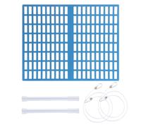 Generico Swimming Basin Sieve - Outdoor Pond Screen, Debris Blocking Fence | Professional Water Tank Cleaning Accessory Kit Advanced Manual Skimmer Netting for Residential Pools