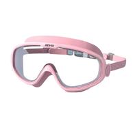 Genérico Swimming Goggles - ABS Anti Fog Big Frame, Waterproof Clear Lens Swim | UV Protection Swim Eyewear, Comfortable Silicone Seal Goggles For Men Women Pool Open Water Use