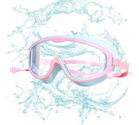 Genérico Swimming Goggles Kids, Anti Uv Swim Glasses, 7.09x2.95x1.97in Anti Fog Waterproof Design, Clear Vision Lenses for and Youth, Pool Safety Gear, Comfortable Fit, Outdoor