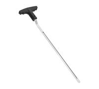 Genérico Swing Grip Remover, Grip Removal Tool, V-Groove Golf Club Maintenance, Carbon Steel Shaft with PP Handle for Home and Pro Club Repair, Total Length 14.57 Inches Black 1 Piece