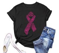 Genérico T-Shirt basique pour Femme, décontracté, Col Rond, Manches Courtes, Coupe Classique, Confortable au quotidien, à Porter Avec un Jean, UNE Jupe ou un Pantalon. (Black, M)