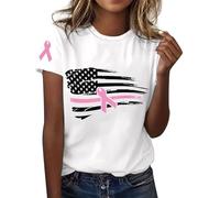 Genérico T-Shirt Classique Coupe régulière pour Femme, décontracté, Confortable, basique, pour Tous Les jours, polyvalent, pour toutes Les saisons Camisetas Térmicas Mujer (White, M)