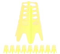 Genérico T-Shirt Simulatore Di Golf - Colori Golf Simulator Tees, tee Da Golfs per Principianti Da 10 Pezzi | Rimbalzabili per Contenere Palline Glof Perr DAA Gulf, Cortili, Parchi, DAA Golfs