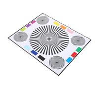Genérico Tabla de Calibración de Color Adecuado para Técnicos Profesionales y Ajuste Papel Resistente Instalación Rápida para Cámaras de Seguridad CCTV en Condiciones de Poca Luz