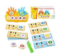 Genérico Tabla de conteo matemático con dedos de vigilia,Juego de matemáticas de jardín - para, escuela en casa, sala de juegos, guardería, preescolar, cumpleaños,