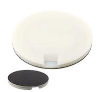 Genérico Tabla de Tenis de Mesa - Mesa de Corte de Goma para Raqueta, Acero Inoxidable | Accesorios Giratorios de Pings Pong Multifuncionales para Jugadores, Raquetas, Principiantes