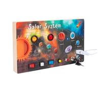 Genérico Tabla Sensory - Panel de inquietud educativa multifunción para bebés y niños pequeños con Actividades interactivas | Herramienta didáctica para desarrollar autonomía, atención y Habilidades