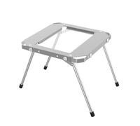Genérico Table : Mesa de Campamento portátil, Mesa de Campamento portátil, aleación de Aluminio Plegable Tabla de elevación Plegable | de Campamento Plegable de Parche para ba
