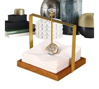Generico Table Napkin Holder,Standing Wooden Tissue Organizer | Vintage Napkin Organizer,for Bathroom Tabletop Farmhouse Dining Countertop Centerpiece Restaurant Gathering