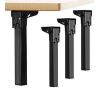 Genérico Table Support Legs, DIY Hardware for Stability with Space-Saving Design, Hardware Construction with Easy Assembly, Versatile Kit for Workshop Garage Balcony